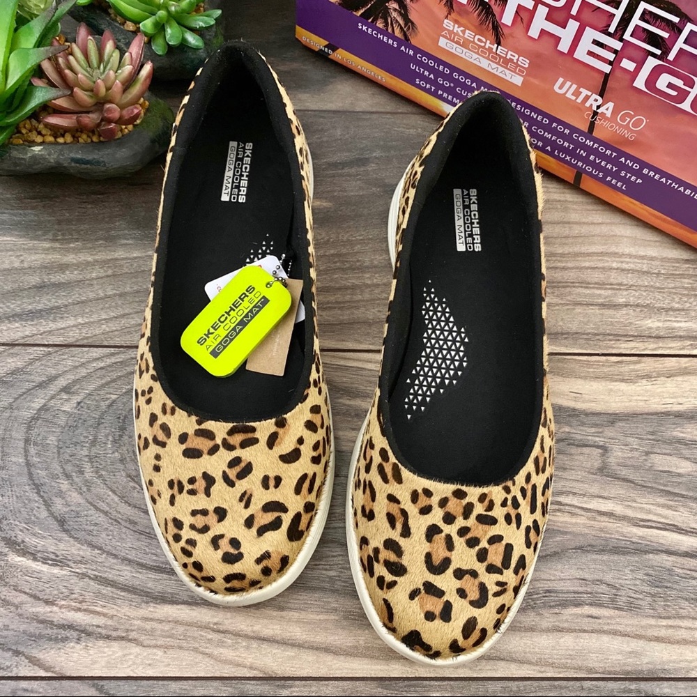 NIB Skechers On The Go Goga Mat Skimmer Flat - Picture 5 of 12